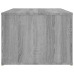 Mesa de centro madera contrachapada gris Sonoma 100x50x36 cm