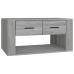 vidaXL Mesa de centro madera contrachapada gris Sonoma 80x50x40 cm