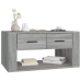 vidaXL Mesa de centro madera contrachapada gris Sonoma 80x50x40 cm