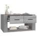 Mesa de centro madera contrachapada gris Sonoma 80x50x40 cm