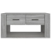 vidaXL Mesa de centro madera contrachapada gris Sonoma 80x50x40 cm