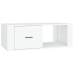 vidaXL Mesa de centro madera contrachapada blanco 100x50,5x35 cm