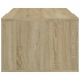 Mesa de centro madera contrachapada roble Sonoma 100x50,5x35 cm