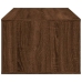 vidaXL Mesa de centro madera contrachapada marrón roble 100x50,5x35 cm