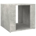 vidaXL Mesita de noche madera contrachapada gris hormigón 41x40x36 cm