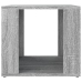 Mesita de noche madera contrachapada gris Sonoma 41x40x36 cm