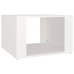 vidaXL Mesita de noche madera contrachapada blanco 57x55x36 cm