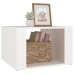 vidaXL Mesita de noche madera contrachapada blanco 57x55x36 cm