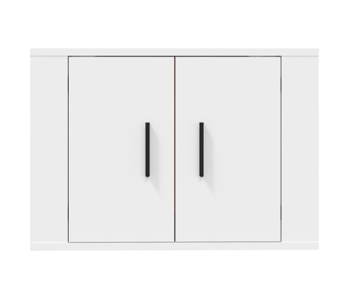 Mueble para TV de pared blanco 57x34,5x40 cm