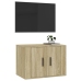 vidaXL Mueble para TV de pared roble Sonoma 57x34,5x40 cm