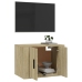 vidaXL Mueble para TV de pared roble Sonoma 57x34,5x40 cm