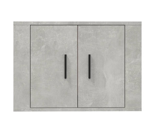 Mueble para TV de pared gris hormigón 57x34,5x40 cm