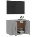 Mueble para TV de pared gris Sonoma 57x34,5x40 cm