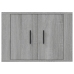 Mueble para TV de pared gris Sonoma 57x34,5x40 cm