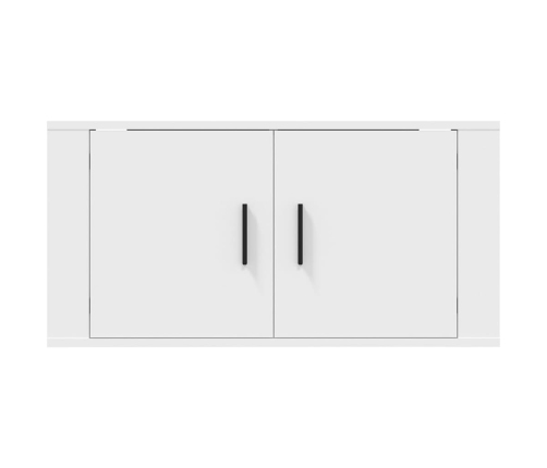 vidaXL Mueble para TV de pared blanco 80x34,5x40 cm