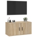 vidaXL Mueble para TV de pared roble Sonoma 80x34,5x40 cm