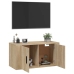 vidaXL Mueble para TV de pared roble Sonoma 80x34,5x40 cm