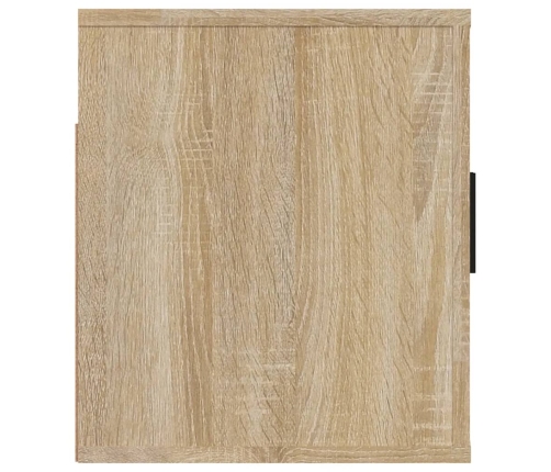 vidaXL Mueble para TV de pared roble Sonoma 80x34,5x40 cm