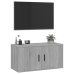 vidaXL Mueble para TV de pared gris Sonoma 80x34,5x40 cm