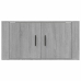 vidaXL Mueble para TV de pared gris Sonoma 80x34,5x40 cm