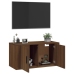 vidaXL Mueble para TV de pared roble marrón 80x34,5x40 cm