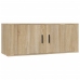 Mueble para TV de pared roble Sonoma 100x34,5x40 cm