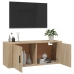 Mueble para TV de pared roble Sonoma 100x34,5x40 cm