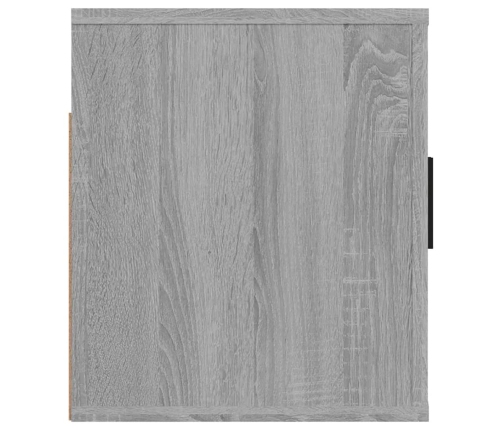 vidaXL Mueble para TV de pared gris Sonoma 100x34,5x40 cm