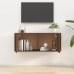 vidaXL Mueble para TV de pared roble marrón 100x34,5x40 cm