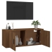 vidaXL Mueble para TV de pared roble marrón 100x34,5x40 cm