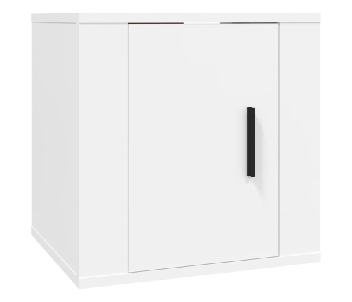 Mueble para TV de pared blanco 40x34,5x40 cm