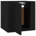 Mueble para TV de pared negro 40x34,5x40 cm