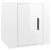 Mueble para TV de pared blanco brillante 40x34,5x40 cm