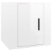 Muebles para TV de pared 2 uds blanco brillante 40x34,5x40 cm