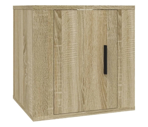 vidaXL Mueble para TV de pared roble Sonoma 40x34,5x40 cm