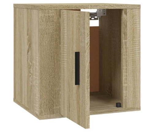 vidaXL Mueble para TV de pared roble Sonoma 40x34,5x40 cm