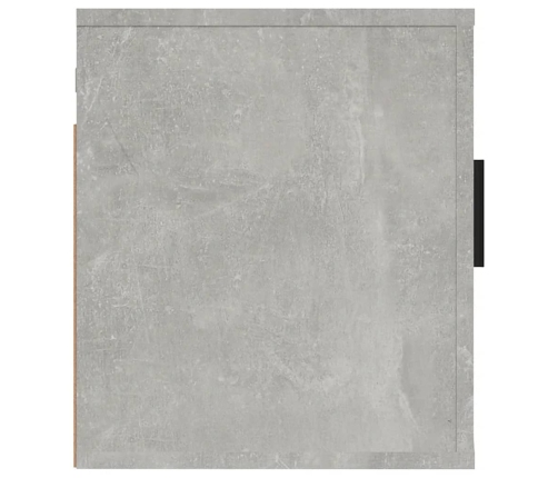 Muebles para TV de pared 2 uds gris hormigón 40x34,5x40 cm