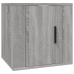 vidaXL Mueble para TV de pared gris Sonoma 40x34,5x40 cm