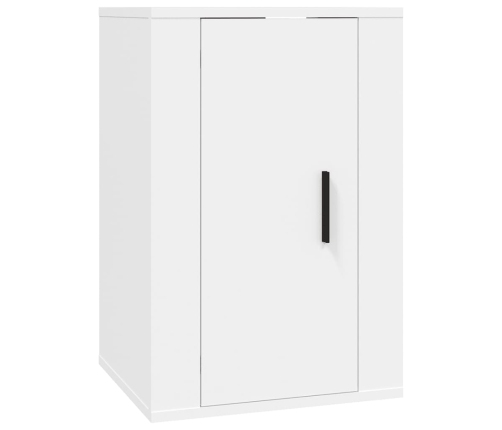 Mueble para TV de pared blanco 40x34,5x60 cm