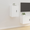 Mueble para TV de pared blanco 40x34,5x60 cm