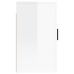 Mueble para TV de pared blanco brillante 40x34,5x60 cm