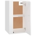 Mueble para TV de pared blanco brillante 40x34,5x60 cm