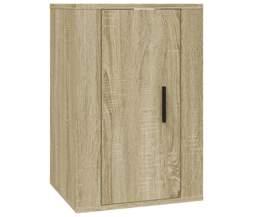 Mueble para TV de pared roble Sonoma 40x34,5x60 cm