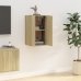 Mueble para TV de pared roble Sonoma 40x34,5x60 cm