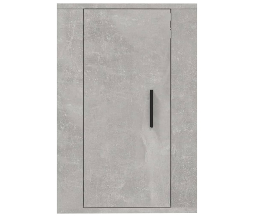 Mueble para TV de pared gris hormigón 40x34,5x60 cm