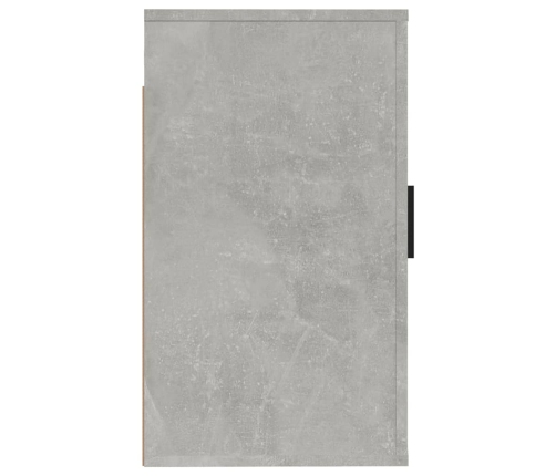 vidaXL Muebles para TV de pared 2 uds gris hormigón 40x34,5x60 cm