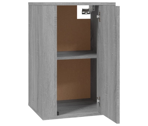 Mueble para TV de pared gris Sonoma 40x34,5x60 cm