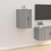 Mueble para TV de pared gris Sonoma 40x34,5x60 cm