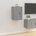 Muebles para TV de pared 2 uds gris Sonoma 40x34,5x60 cm