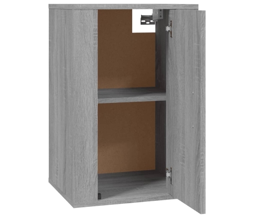 Muebles para TV de pared 2 uds gris Sonoma 40x34,5x60 cm